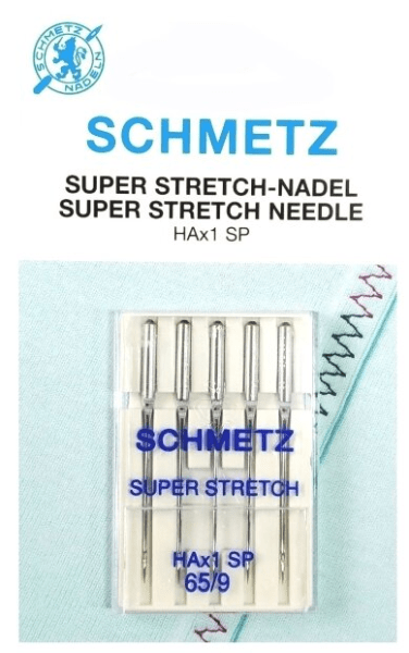 Иглы Schmetz супер-стрейч HAx1 SP 65/9, 5 шт в Краснокаменске