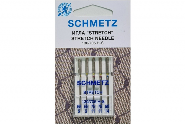 Иглы Schmetz стрейч combi (65x2, 75x2, 90x1), 5 шт в Краснокаменске